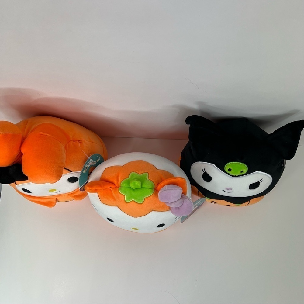 Squishmallows Sanrio Halloween Plush 8” Hello Kitty Kuromi My Melody - Picture 5 of 12